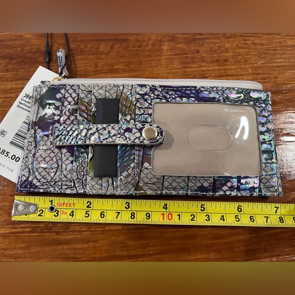 NWT Brahmin Spellbound Credit Card Ombre Melbourne Wallet - Picture 13 of 13